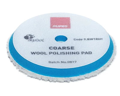 Rupes 9.BW180H Blue Wool Polishing Pad Coarse ø150/170 mm
