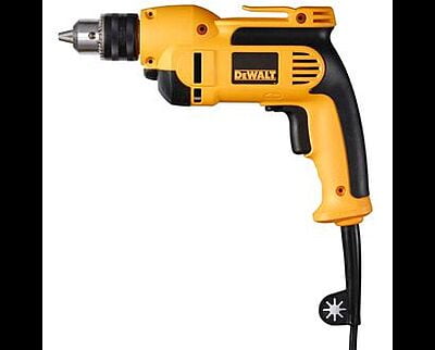 Dewalt 10mm rotary drill with keyless chuck, 701W