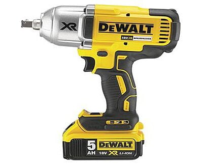 Dewalt 18V, 5.0Ah, 950Nm, High Torque Impact Wrench, BL, 1/2?