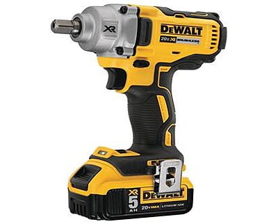 Dewalt 18V, 5.0Ah, 400Nm, Impact Wrench, 1/2?