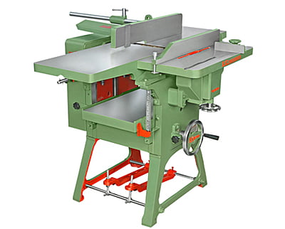 BKM Thickness With Surface Planner Combined Circular Saw Machine with Spiral Cutter