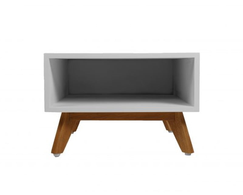 Bedside Table LINDVY ASH, GREY Bedside Table LINDVY ASH, GREY