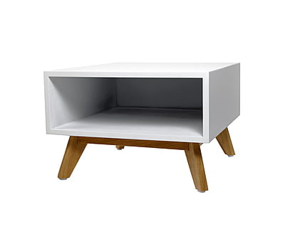 Bedside Table LINDVY ASH, GREY Bedside Table LINDVY ASH, GREY