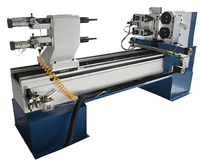 CNC Wood Lathe Machine with spindle