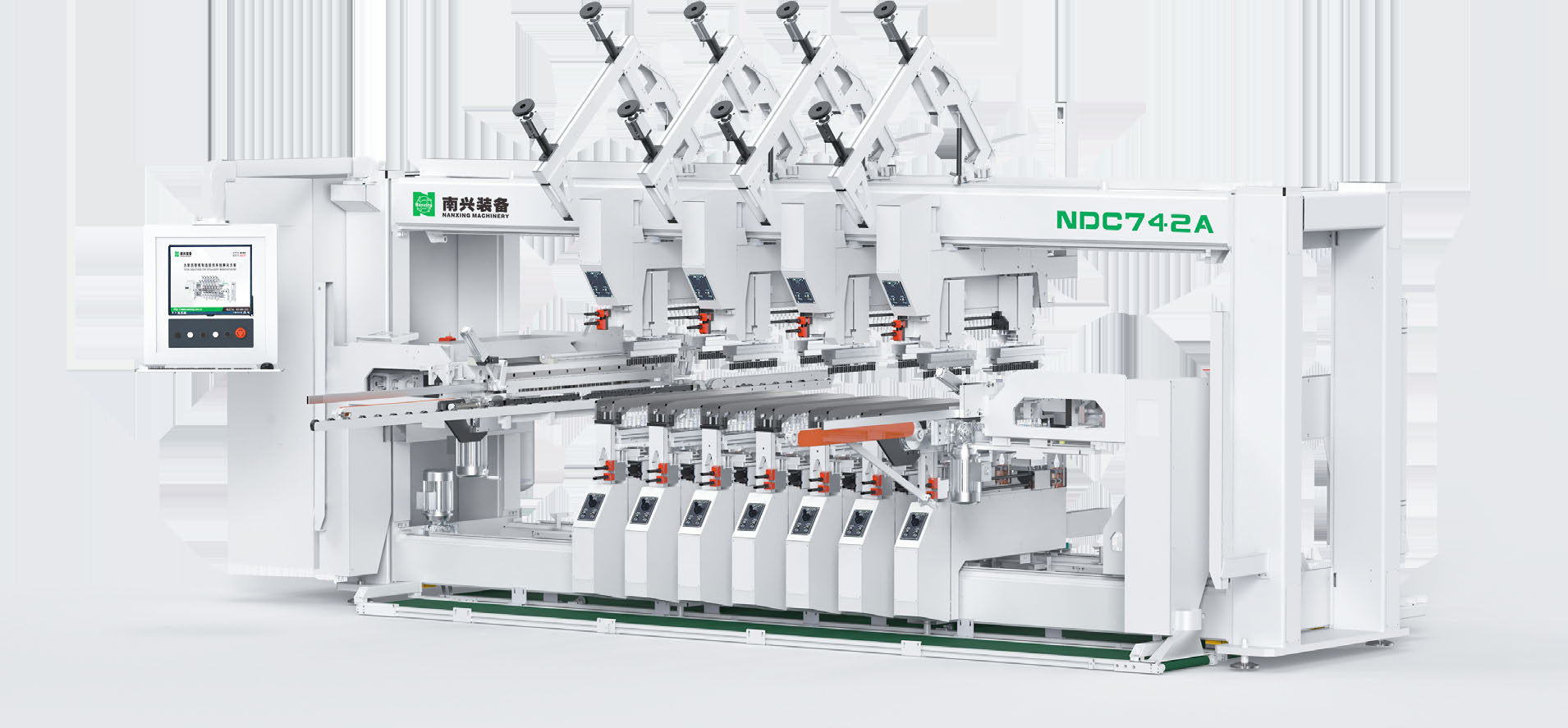 Nanxing Through-feed Drilling Machine with Servo Derived NDC402-(415V) Nanxing Through-feed Drilling Machine with Servo Derived NDC402-(415V)